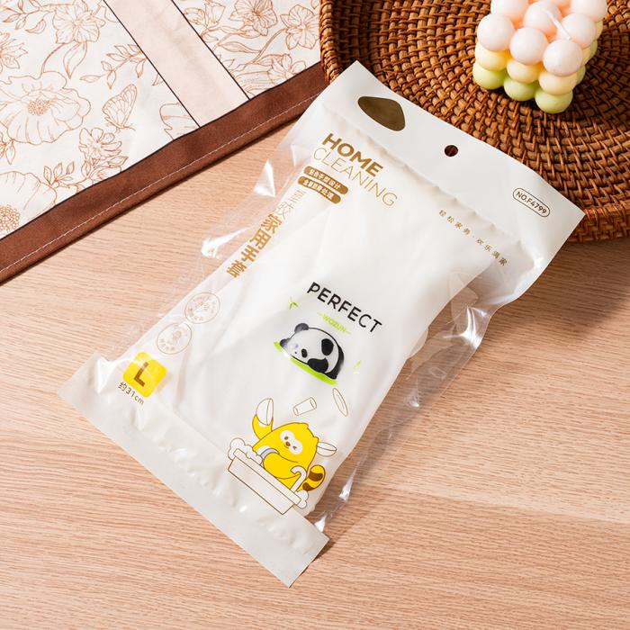 小熊塑膠手套短袖大中小  2025新包裝