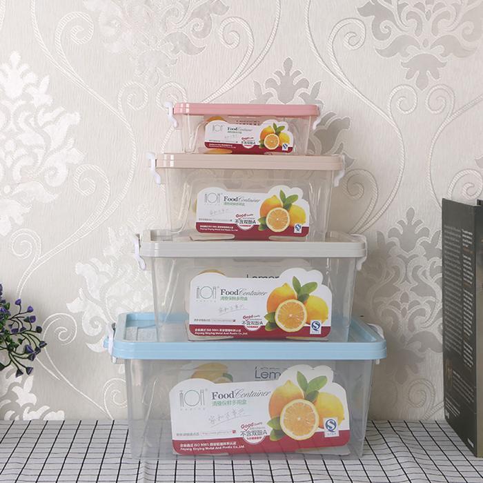 清雅保鮮多用盒(4件套/5L/3L/1.7L/0.6L) 新