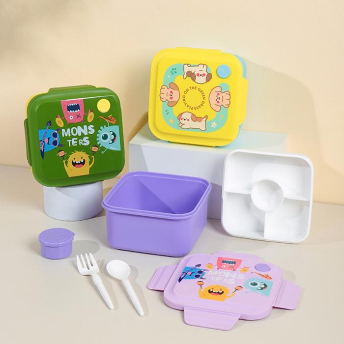 快樂派對(duì)圓形/方形飯盒/小趣怪方形飯盒